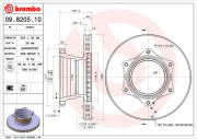 09.8205.10 Brzdový kotúč PRIME LINE BREMBO