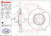 09.9177.11 Brzdový kotúč COATED DISC LINE BREMBO