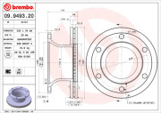 09.9493.20 Brzdový kotúč PRIME LINE BREMBO