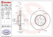 09.9790.11 Brzdový kotúč COATED DISC LINE BREMBO