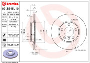 09.B645.11 Brzdový kotúč COATED DISC LINE BREMBO