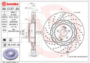 09.C127.33 Brzdový kotúč CO-CAST DISCS LINE BREMBO