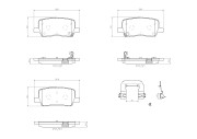 P 09 032 Sada brzdových platničiek kotúčovej brzdy PRIME LINE BREMBO