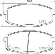 P 30 099 Sada brzdových platničiek kotúčovej brzdy PRIME LINE BREMBO