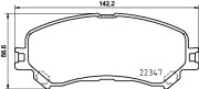 P 68 067 Sada brzdových platničiek kotúčovej brzdy PRIME LINE BREMBO