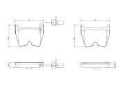 P 85 138 Sada brzdových platničiek kotúčovej brzdy PRIME LINE BREMBO