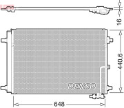 DCN02022 Kondenzátor klimatizácie DENSO