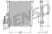 DCN05002 Kondenzátor klimatizácie DENSO