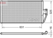 DCN05021 Kondenzátor klimatizácie DENSO
