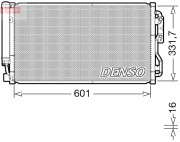 DCN05105 Kondenzátor klimatizácie DENSO