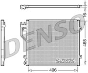 DCN06010 Kondenzátor klimatizácie DENSO