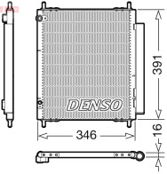 DCN07003 Kondenzátor klimatizácie DENSO