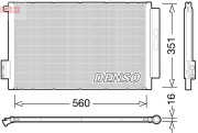 DCN09043 Kondenzátor klimatizácie DENSO