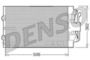 DCN10004 Kondenzátor klimatizácie DENSO