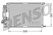 DCN10005 Kondenzátor klimatizácie DENSO