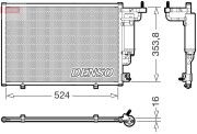 DCN10059 Kondenzátor klimatizácie DENSO