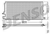DCN11007 Kondenzátor klimatizácie DENSO