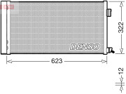 DCN11010 Kondenzátor klimatizácie DENSO