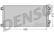 DCN12002 Kondenzátor klimatizácie DENSO