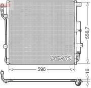 DCN14004 Kondenzátor klimatizácie DENSO