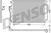 DCN17056 Kondenzátor klimatizácie DENSO