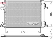 DCN20001 Kondenzátor klimatizácie DENSO