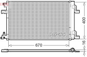 DCN20002 Kondenzátor klimatizácie DENSO