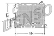 DCN20006 Kondenzátor klimatizácie DENSO