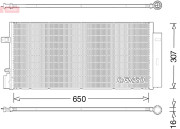 DCN20024 Kondenzátor klimatizácie DENSO