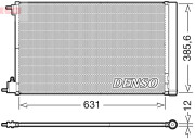 DCN20039 Kondenzátor klimatizácie DENSO