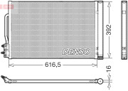 DCN20049 Kondenzátor klimatizácie DENSO