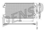 DCN23024 Kondenzátor klimatizácie DENSO