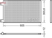 DCN23041 Kondenzátor klimatizácie DENSO