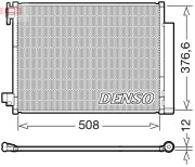 DCN23052 Kondenzátor klimatizácie DENSO