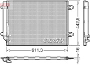 DCN32013 Kondenzátor klimatizácie DENSO