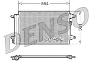 DCN32015 Kondenzátor klimatizácie DENSO
