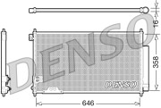 DCN40009 Kondenzátor klimatizácie DENSO