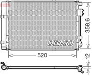 DCN41011 Kondenzátor klimatizácie DENSO