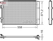 DCN41015 Kondenzátor klimatizácie DENSO