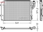 DCN43010 Kondenzátor klimatizácie DENSO