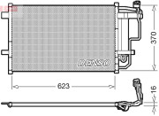 DCN44007 Kondenzátor klimatizácie DENSO
