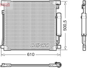 DCN45013 Kondenzátor klimatizácie DENSO