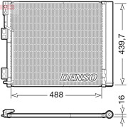 DCN46028 Kondenzátor klimatizácie DENSO