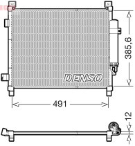DCN46031 Kondenzátor klimatizácie DENSO