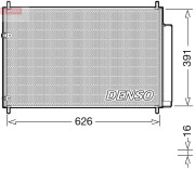 DCN50041 Kondenzátor klimatizácie DENSO