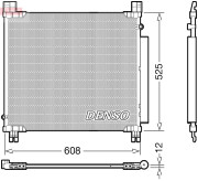 DCN50050 Kondenzátor klimatizácie DENSO