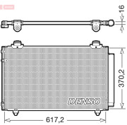 DCN50112 Kondenzátor klimatizácie DENSO