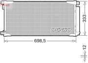 DCN50115 Kondenzátor klimatizácie DENSO