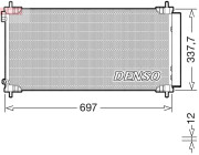 DCN50120 Kondenzátor klimatizácie DENSO
