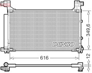 DCN50132 Kondenzátor klimatizácie DENSO